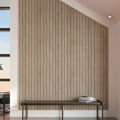 Панель стеновая акустическая МДФ Stella Trend Standart Дуб Сонома