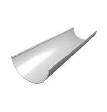 Желоб Классика 120 ПВХ Grand Line 3м Белый (RAL 9003)