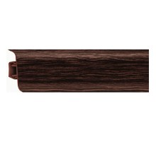 Плинтус ПВХ Rico Leo 197 Черный палисандр