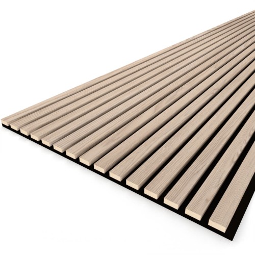 Панель стеновая акустическая МДФ Stella Trend Light Дуб Снежный