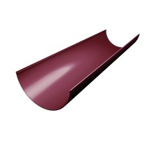 Желоб Классика 120 ПВХ Grand Line 3м Бордо (RAL 3005)