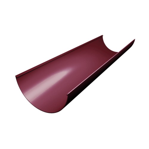 Желоб Классика 120 ПВХ Grand Line 3м Бордо (RAL 3005)